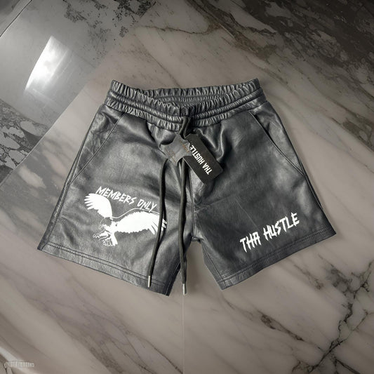 Members Only Leather Shorts