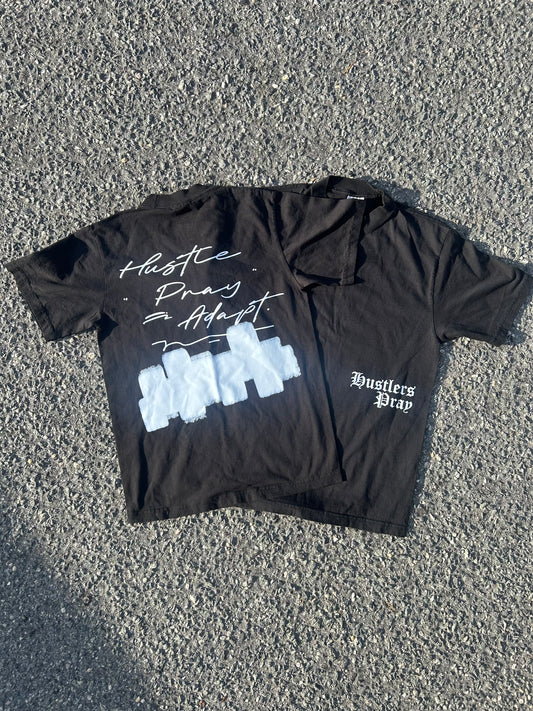 Hustle Pray Adapt Graphic Tee