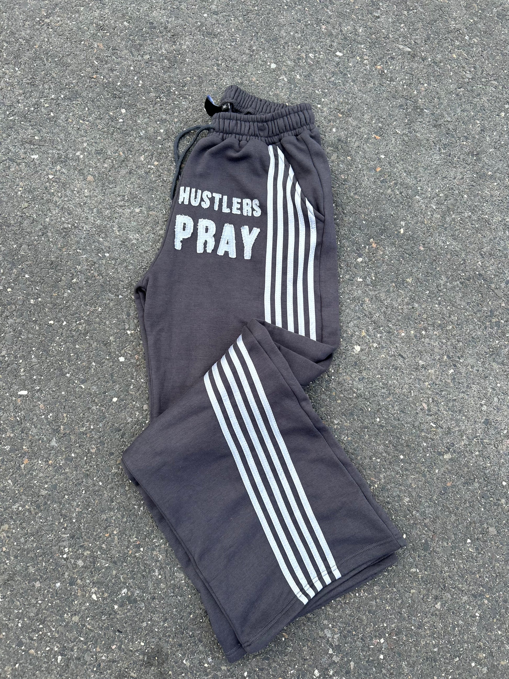 Hustlers Pray Baggy Track Pants
