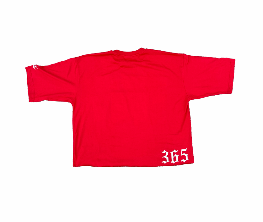 Hustlers Pray Cropped Tee