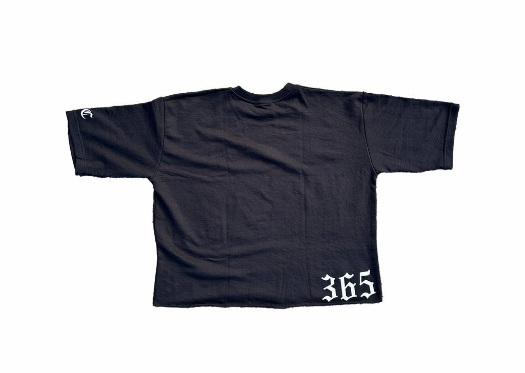 Hustlers Pray Cropped Tee